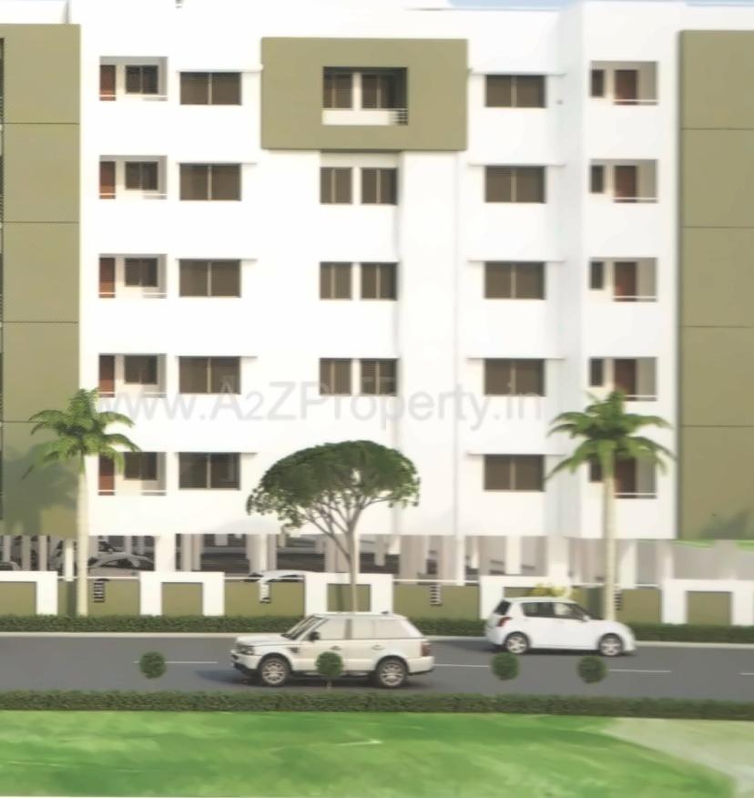 3D Elevation of real estate project Shantivan Nivas located at Mavdi, Rajkot, Gujarat