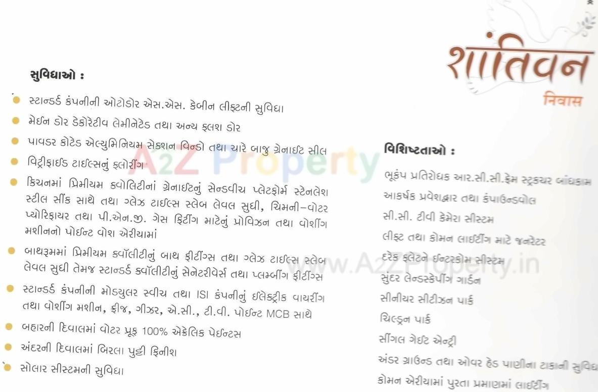  of real estate project Shantivan Nivas located at Mavdi, Rajkot, Gujarat