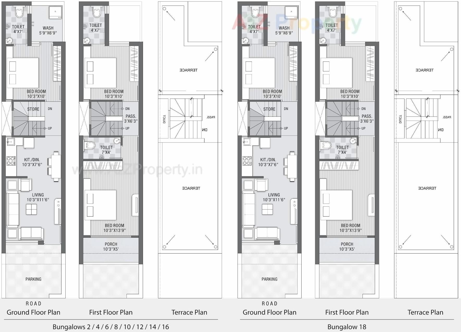 Layout of real estate project Shantivan Residency located at Rajkot, Rajkot, Gujarat