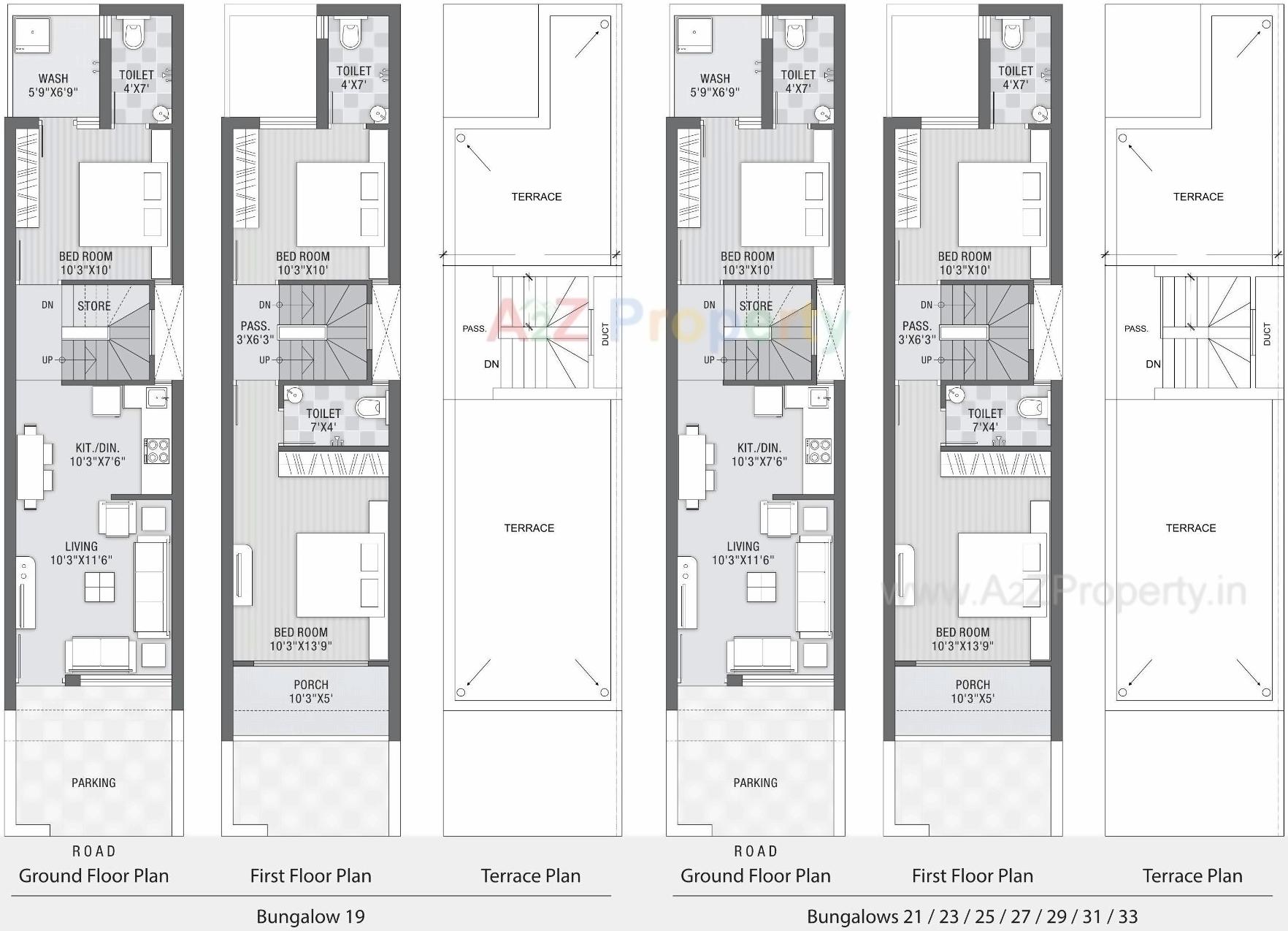 Layout of real estate project Shantivan Residency located at Rajkot, Rajkot, Gujarat