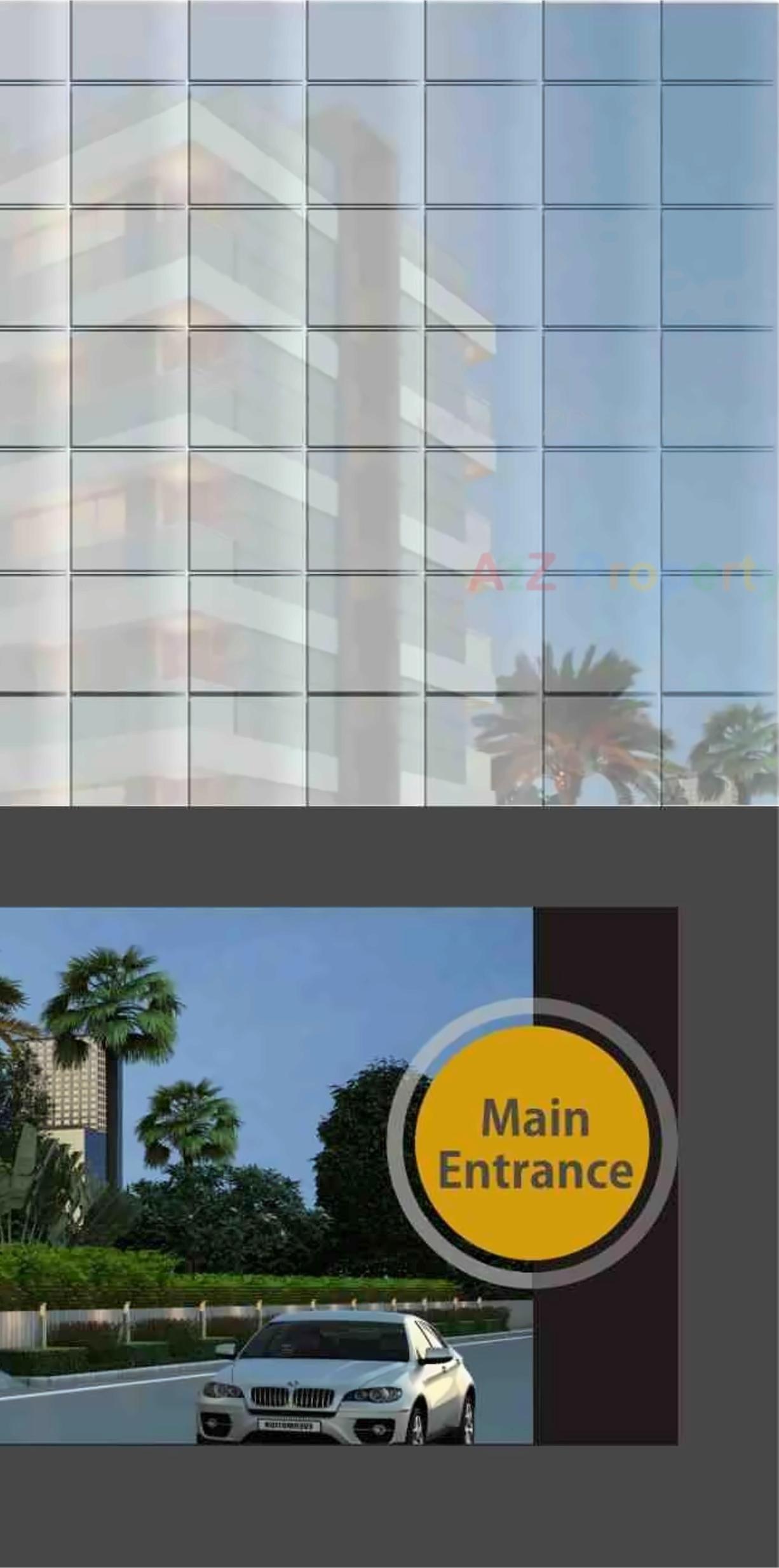 3D Elevation of real estate project Shantivan located at Mavdi, Rajkot, Gujarat