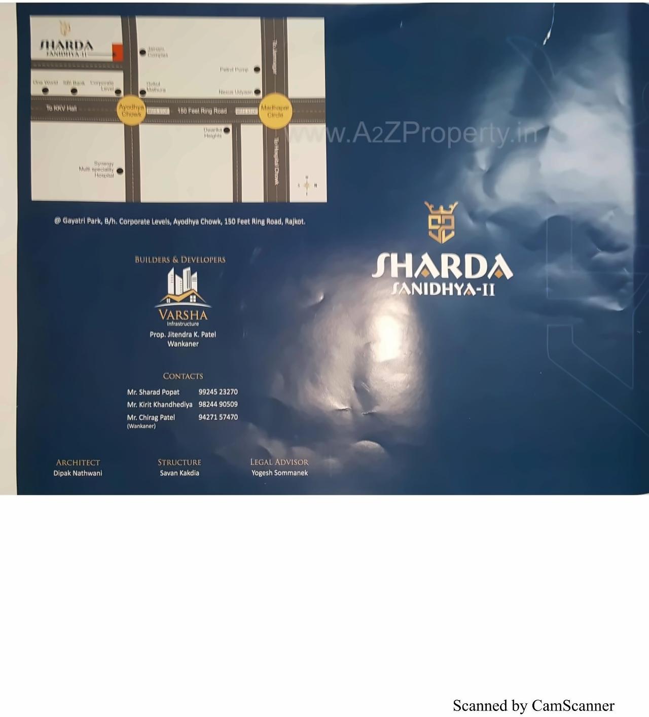 of real estate project Sharda Sanidhya Ii located at Madhapar, Rajkot, Gujarat
