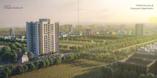 Elevation of real estate project Sharda Sparsh located at Manharpur, Rajkot, Gujarat