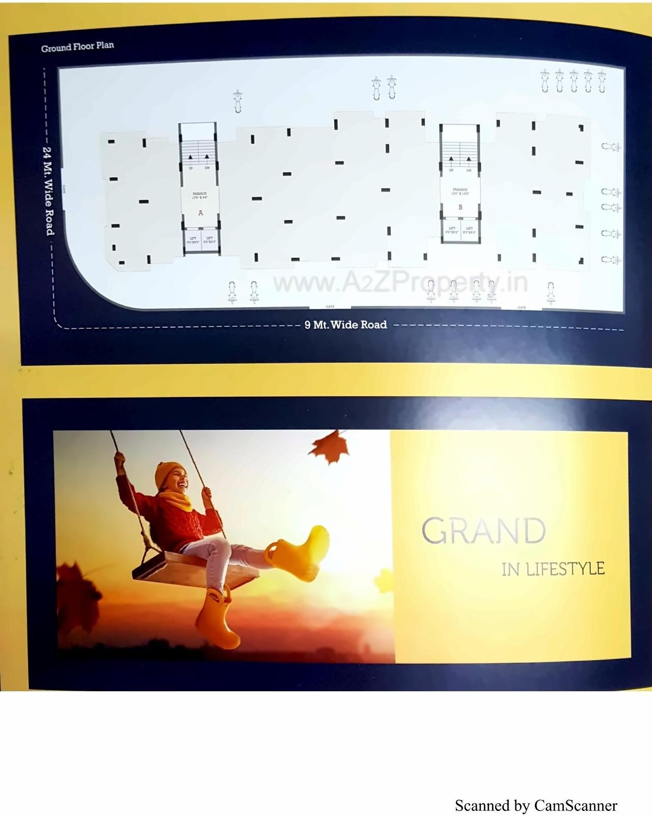  of real estate project Shikhar Heights located at Kangashiyali, Rajkot, Gujarat