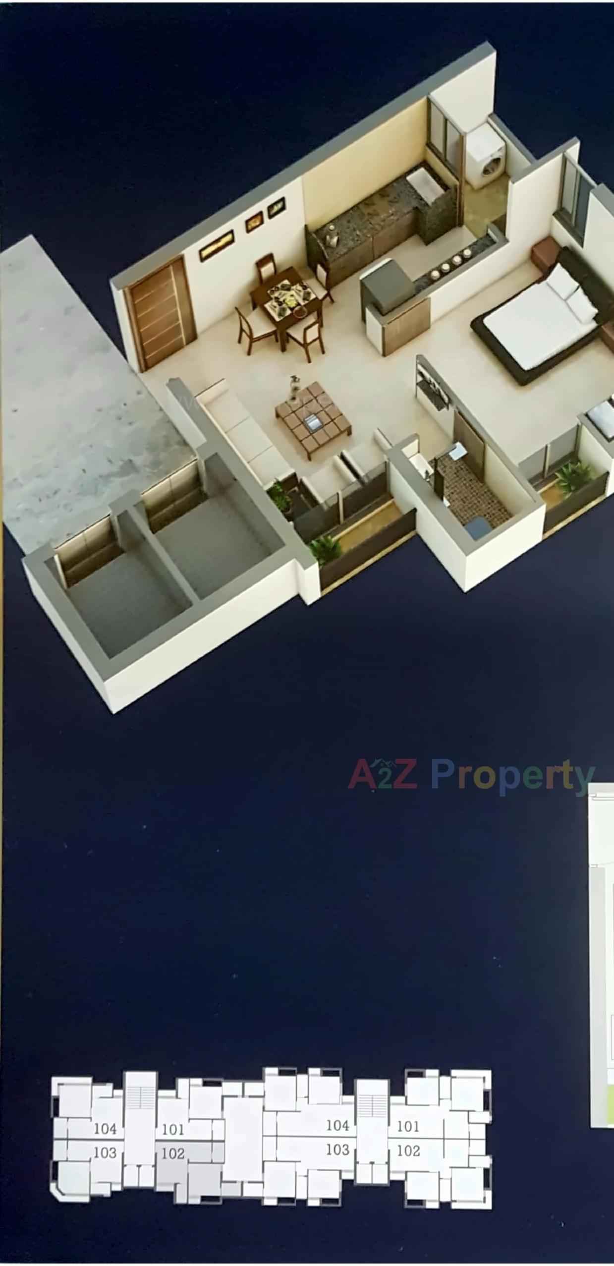 Layout of real estate project Shikhar Heights located at Kangashiyali, Rajkot, Gujarat