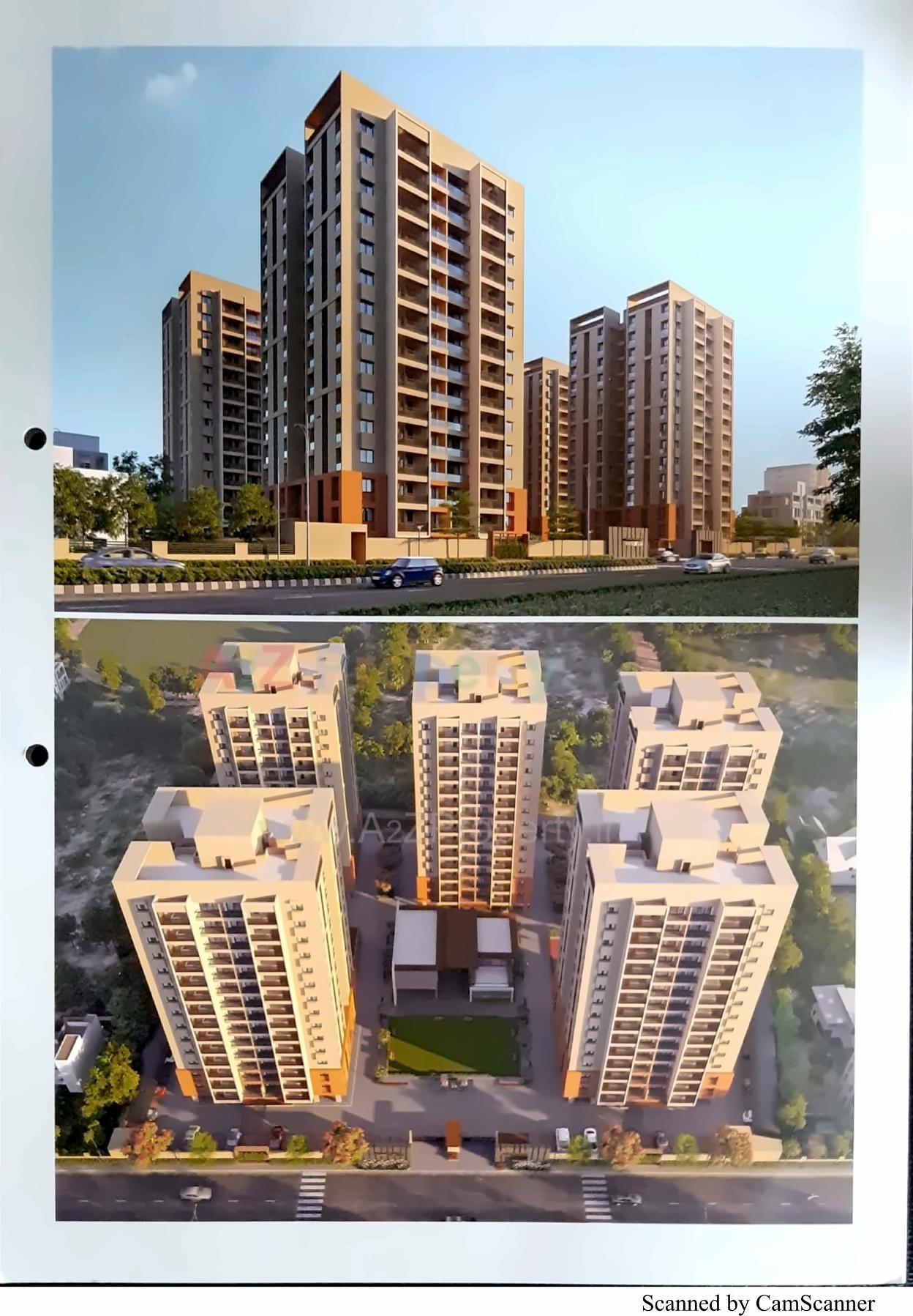 3D Elevation of real estate project Shilpan Nova located at Raiya, Rajkot, Gujarat