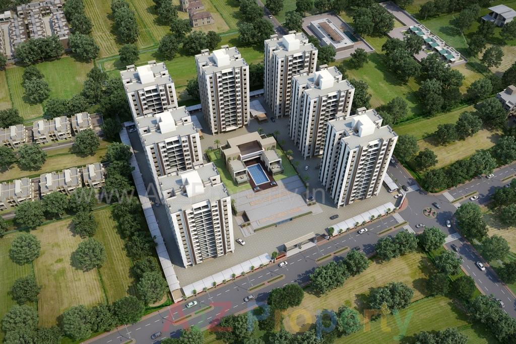 3D Elevation of real estate project Shilpan Onyx ( ) located at Raiya, Rajkot, Gujarat