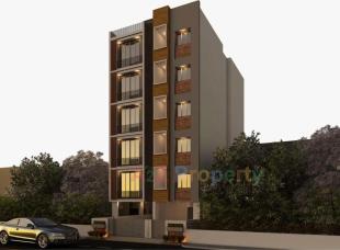 Elevation of real estate project Shiv Appartment located at Mavdi, Rajkot, Gujarat