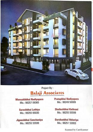 Elevation of real estate project Shiv Sagar Appartment located at Madhapar, Rajkot, Gujarat