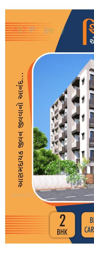 Elevation of real estate project Shivalay Avenue located at Kangsiyali, Rajkot, Gujarat