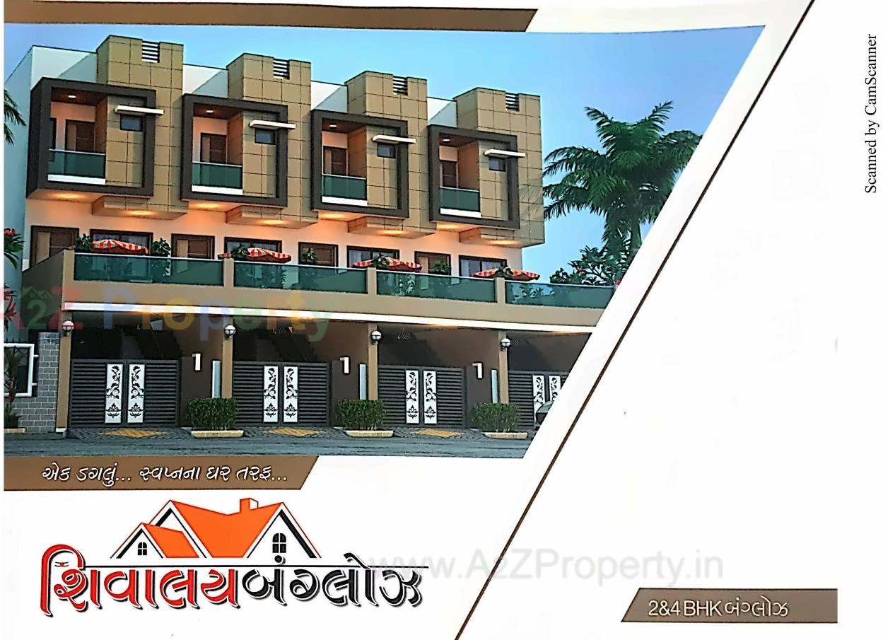 Layout of real estate project Shivalay Bungalows located at Kotharia, Rajkot, Gujarat