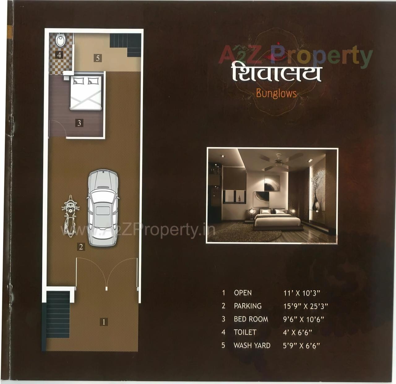  of real estate project Shivalay Bunglows located at Rajkot, Rajkot, Gujarat