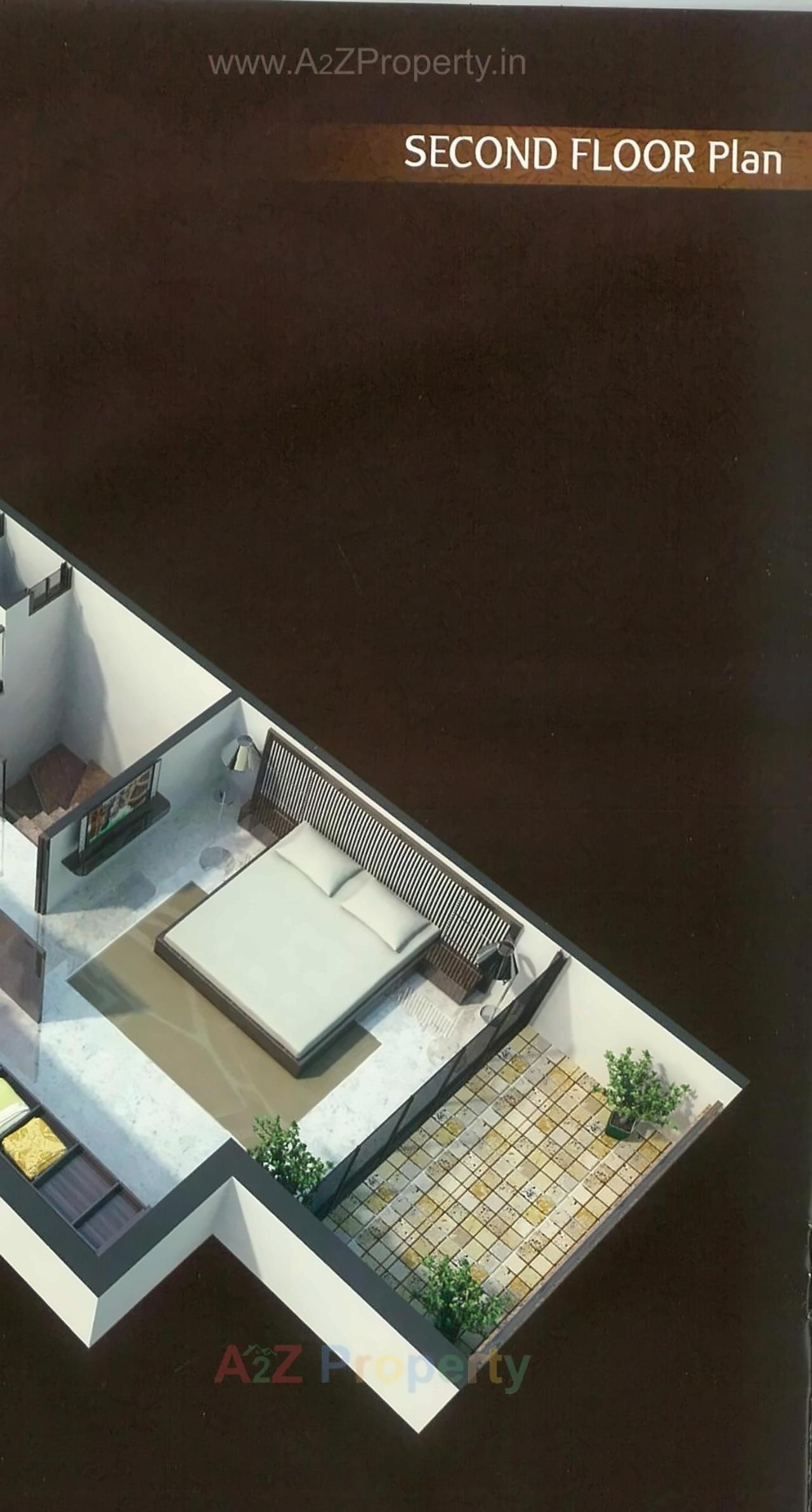 Layout of real estate project Shivalay Bunglows located at Rajkot, Rajkot, Gujarat