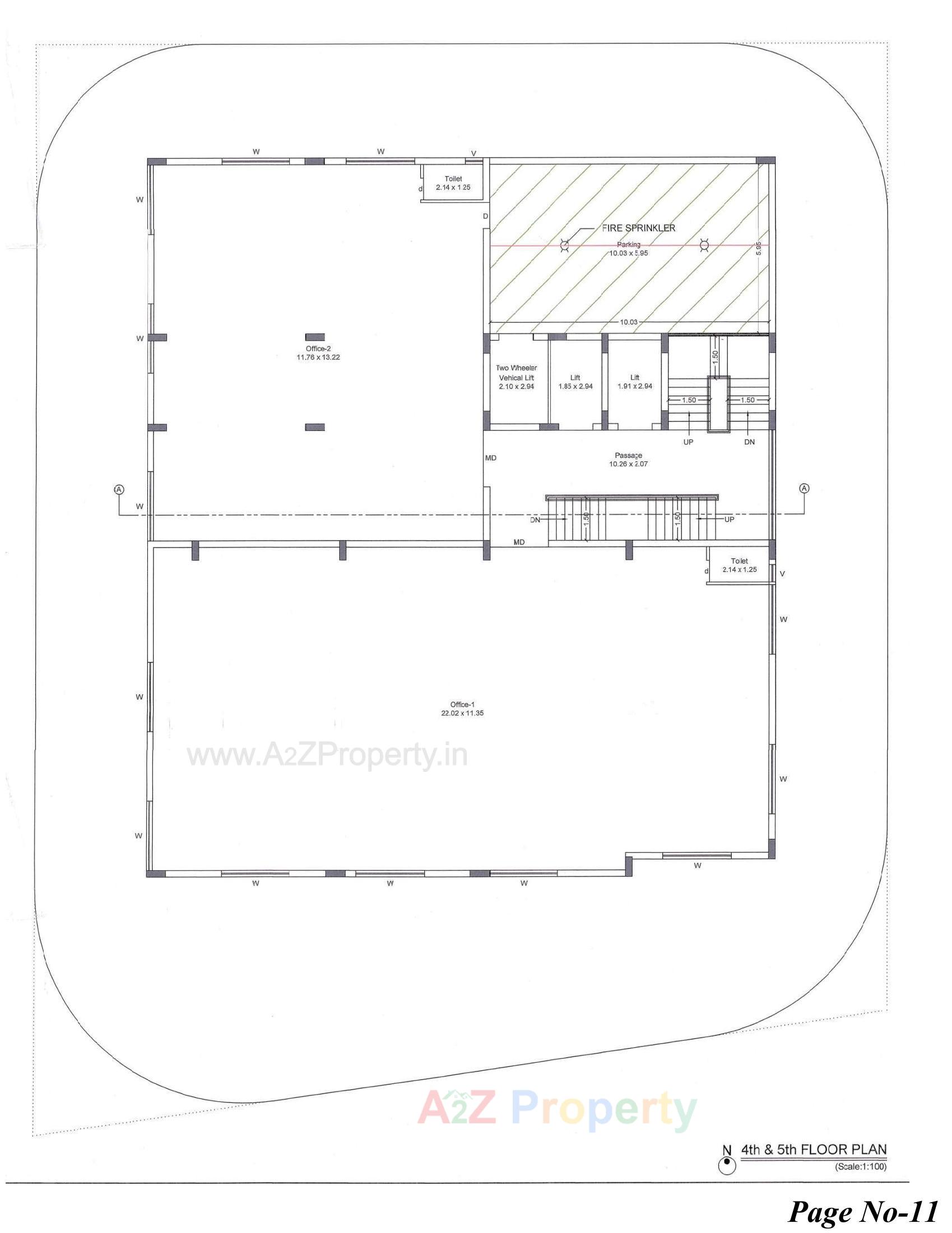 Layout of real estate project Shivanta located at Motamava, Rajkot, Gujarat