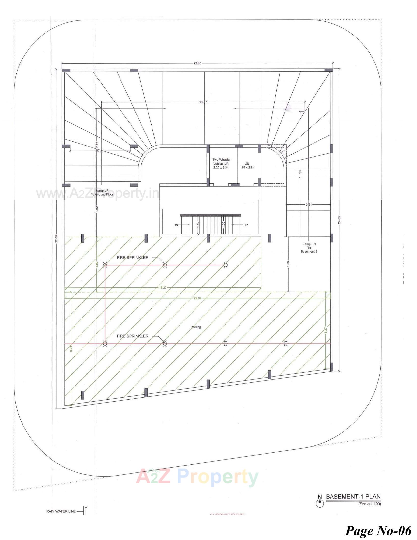 Layout of real estate project Shivanta located at Motamava, Rajkot, Gujarat