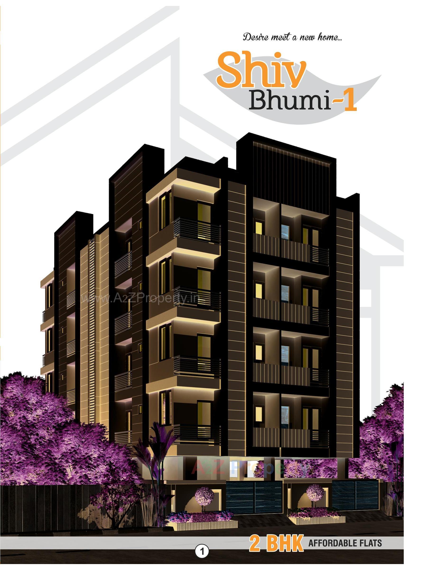 3D Elevation of real estate project Shivbhumi located at Ghanteshwar, Rajkot, Gujarat