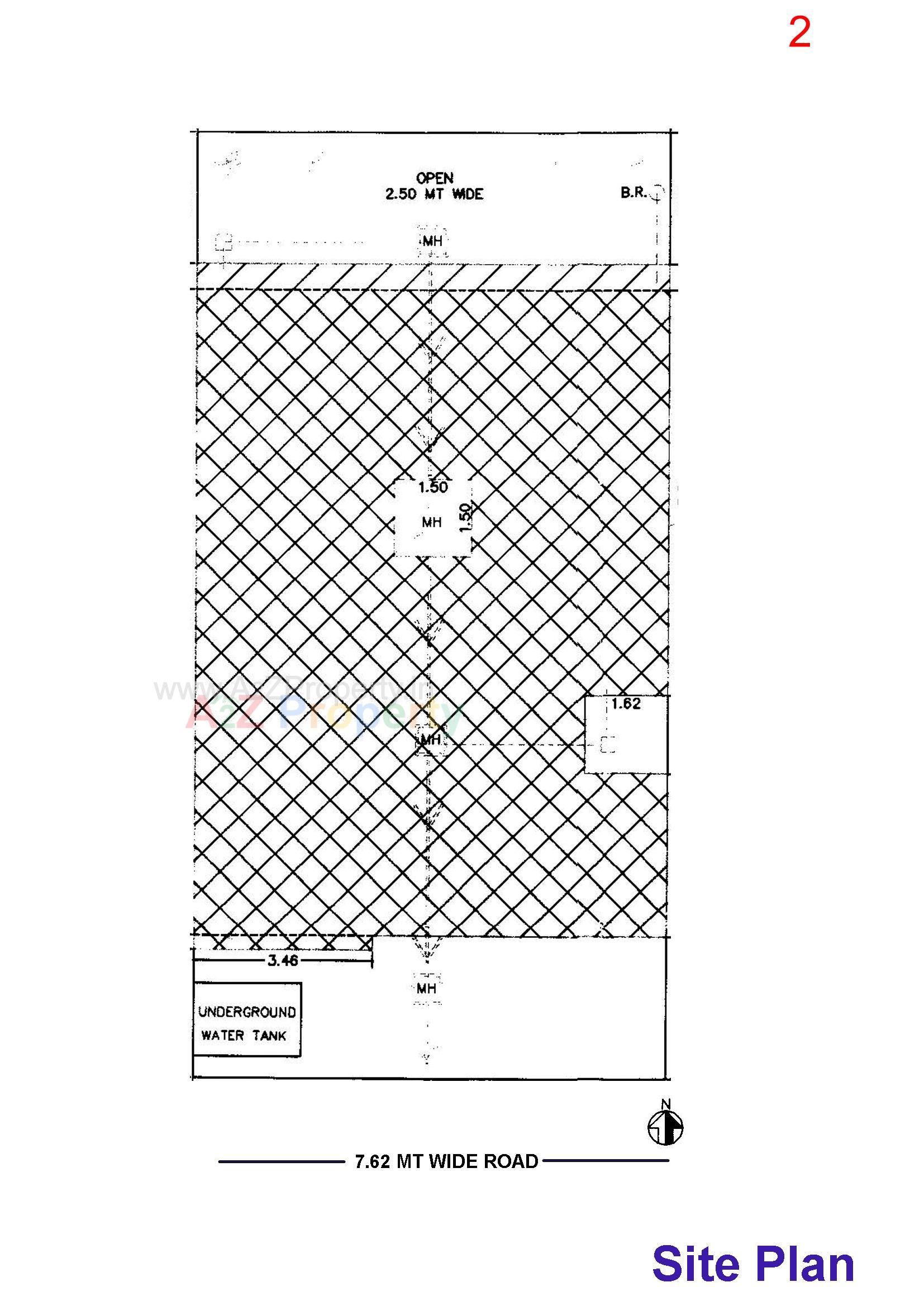  of real estate project Shivradha Avenue located at Mavdi, Rajkot, Gujarat