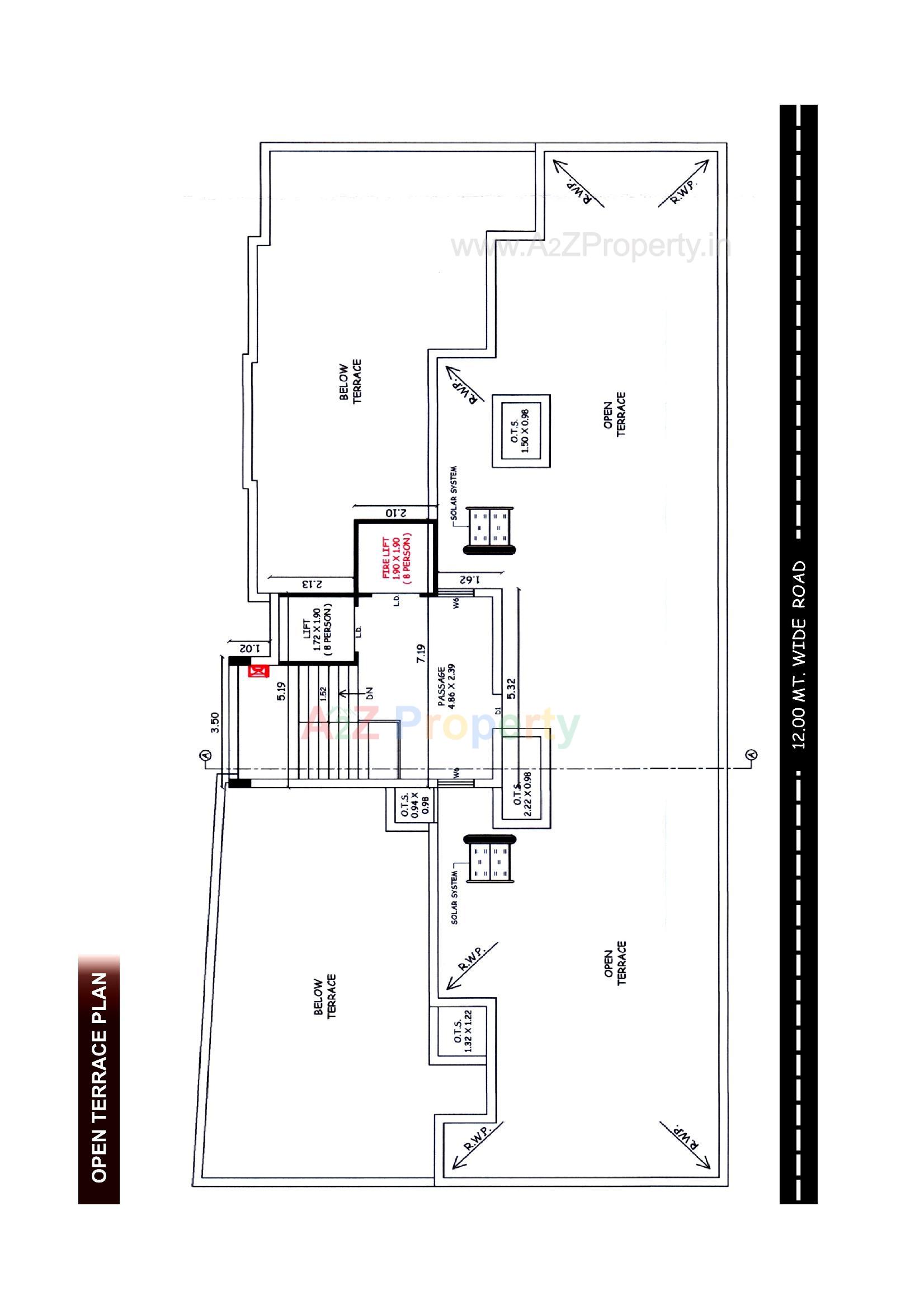 Layout of real estate project Shree Ambe Villa located at Rajkot, Rajkot, Gujarat