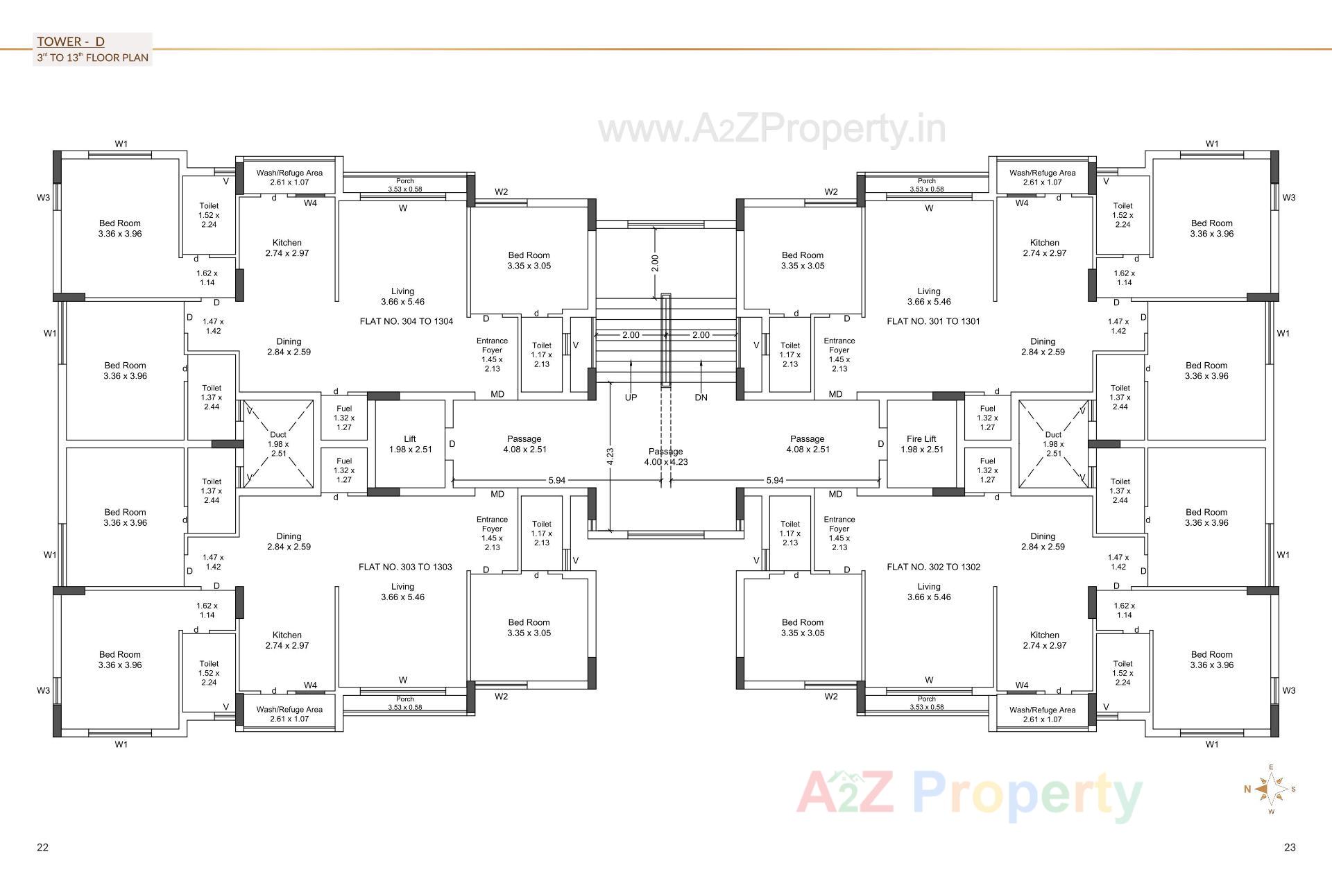 Layout of real estate project Shree Darshan Heights located at Rajkot, Rajkot, Gujarat