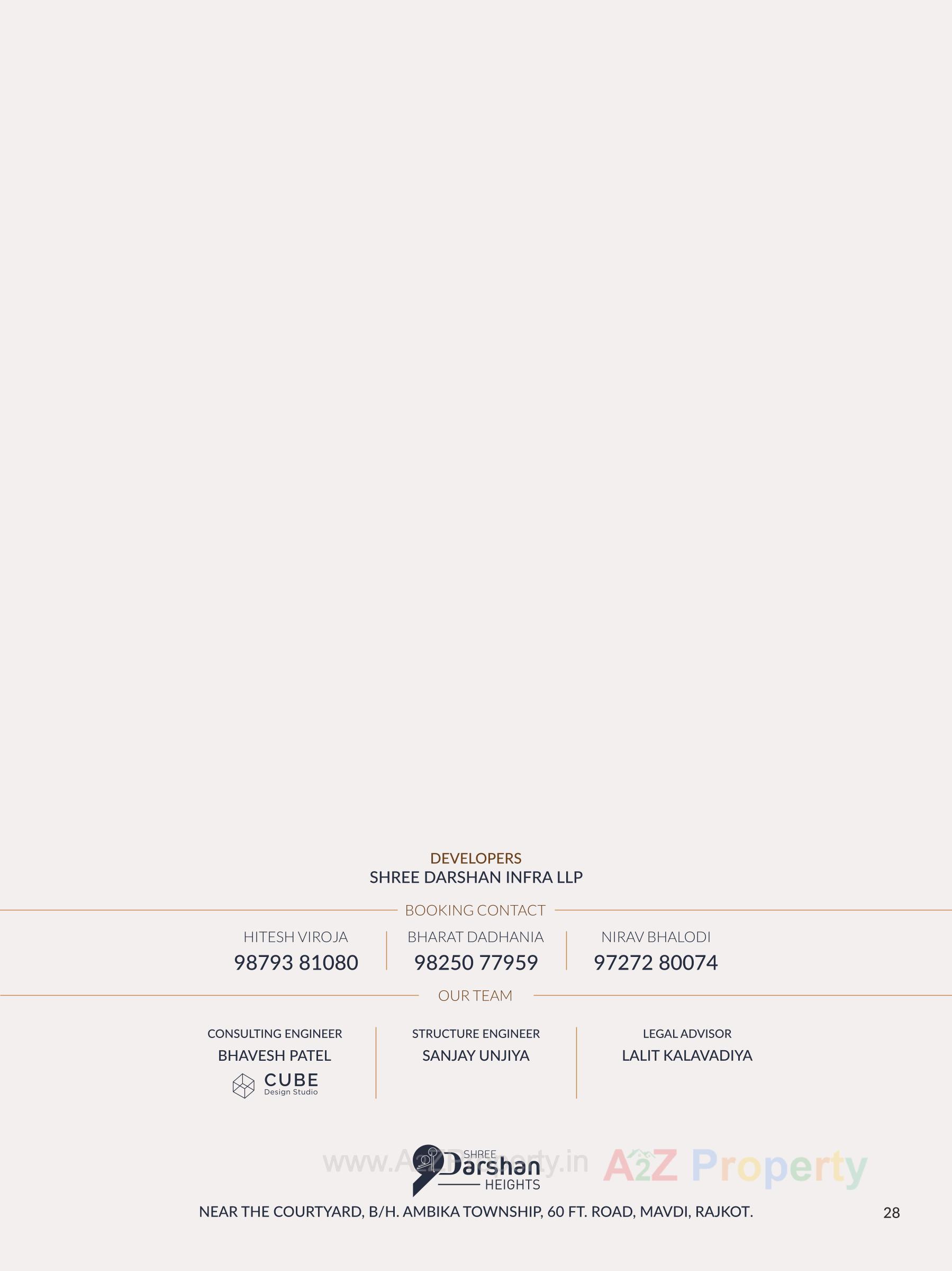  of real estate project Shree Darshan Heights located at Rajkot, Rajkot, Gujarat
