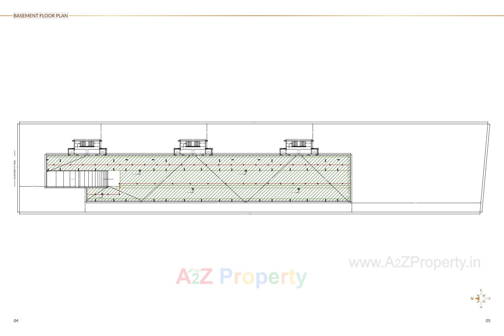 Layout of real estate project Shree Darshan Heights located at Rajkot, Rajkot, Gujarat