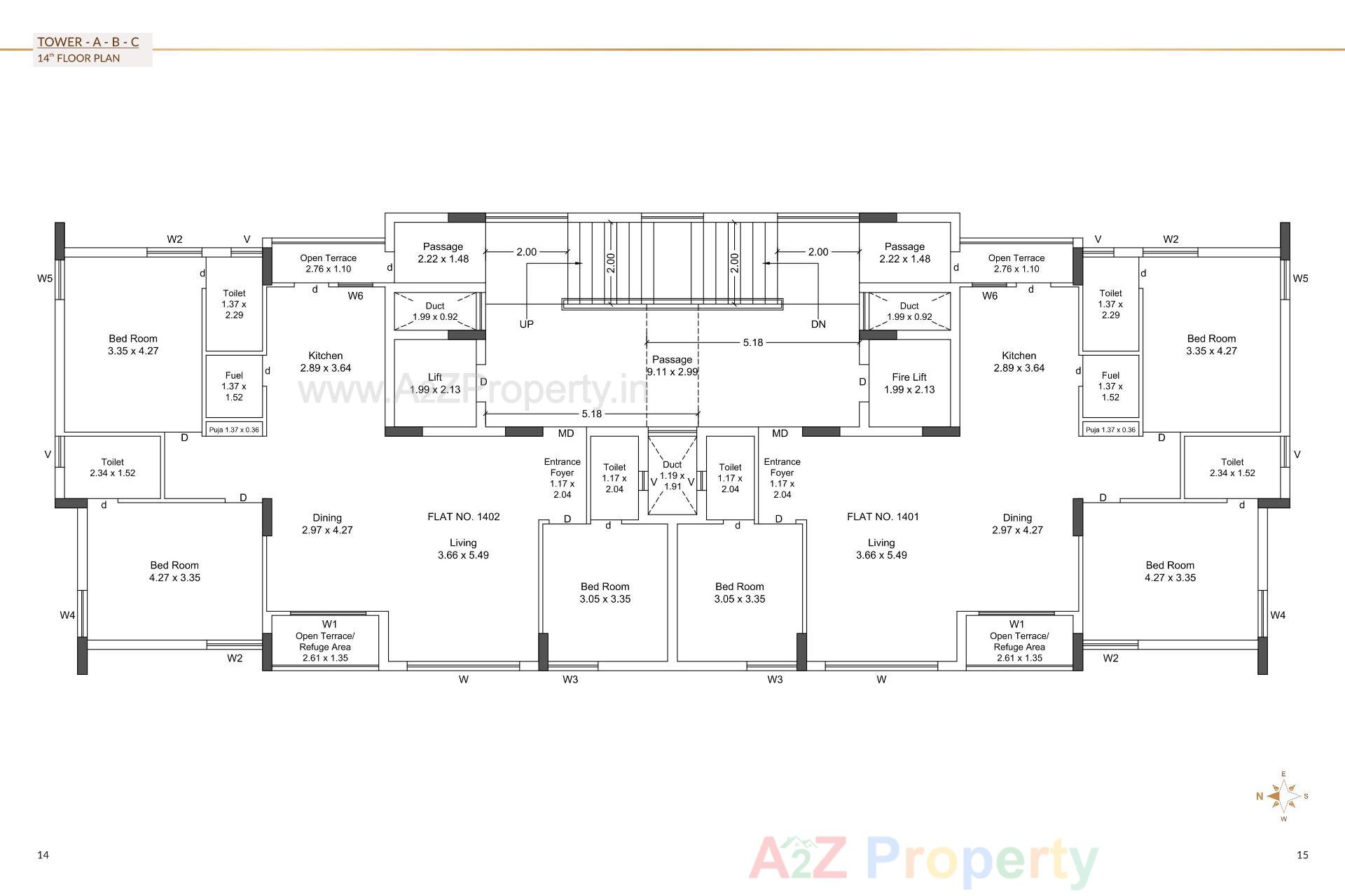 Layout of real estate project Shree Darshan Heights located at Rajkot, Rajkot, Gujarat