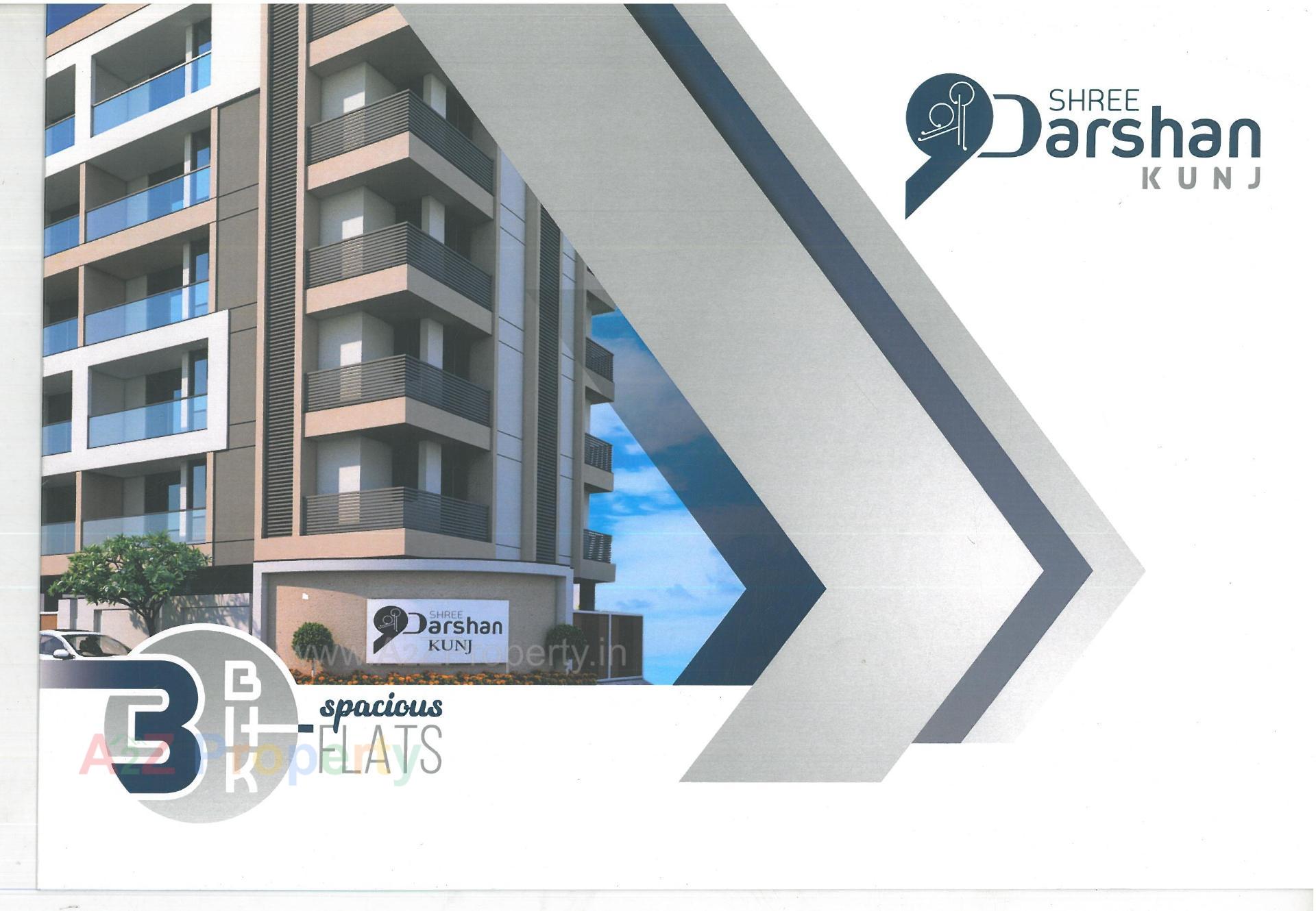 3D Elevation of real estate project Shree Darshan Kunj located at Mavdi, Rajkot, Gujarat
