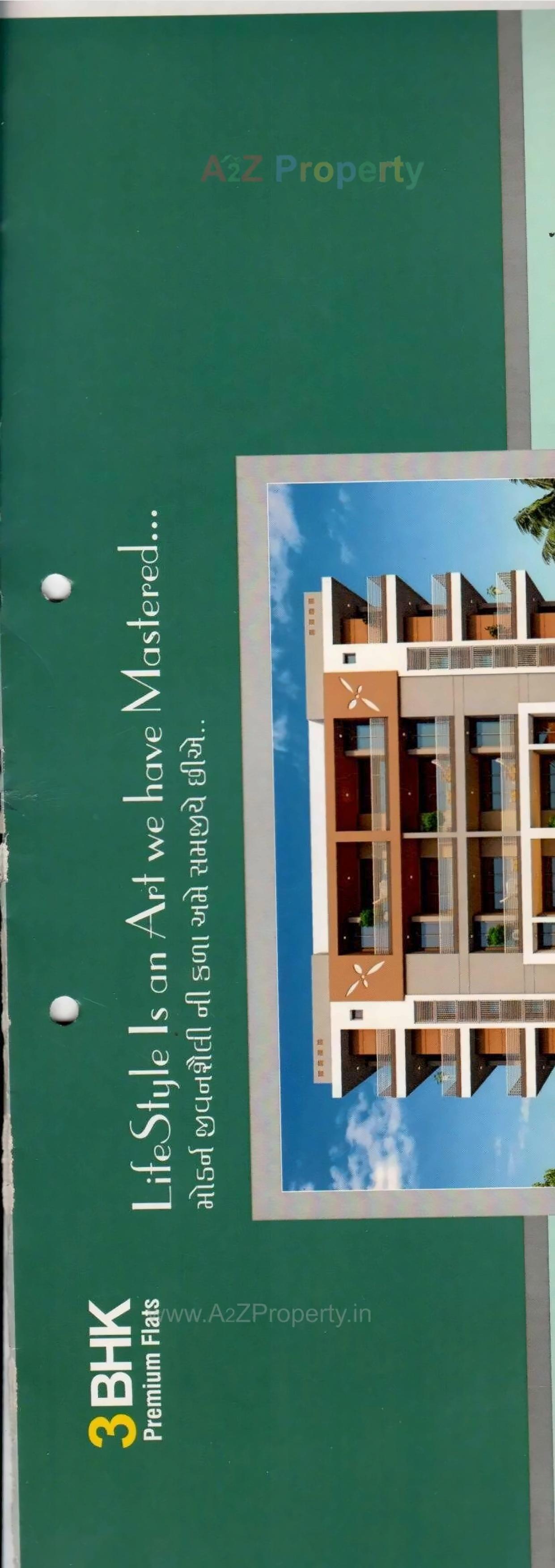 Layout of real estate project Shree Darshan Palace located at Mavdi, Rajkot, Gujarat