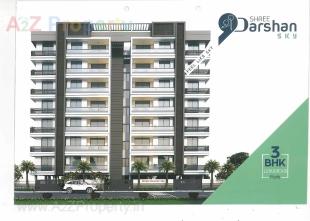 Elevation of real estate project Shree Darshan Sky located at Mavdi, Rajkot, Gujarat