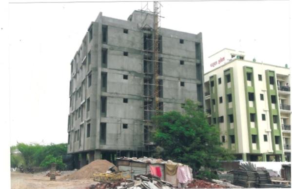 90119_const of real estate project Shree Harikrushna Apartment located at Madhapar, Rajkot, Gujarat