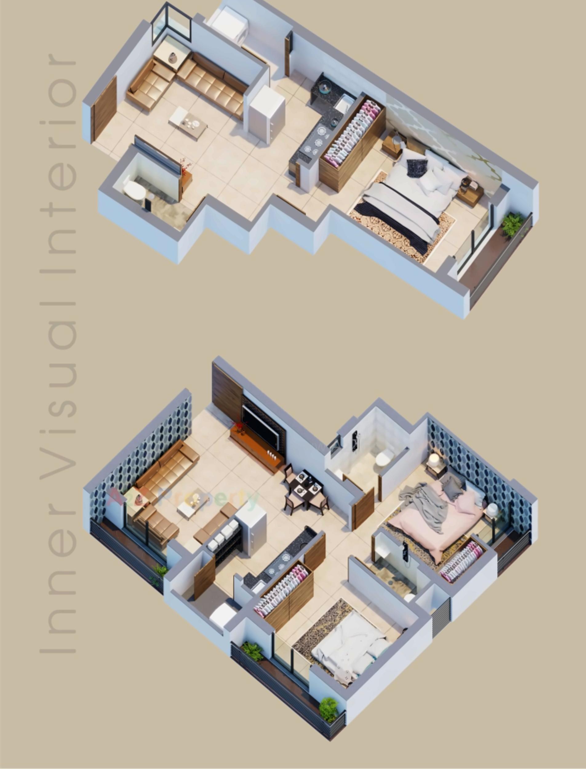 Layout of real estate project Shree Shakti Residency located at Ghanteshwar, Rajkot, Gujarat