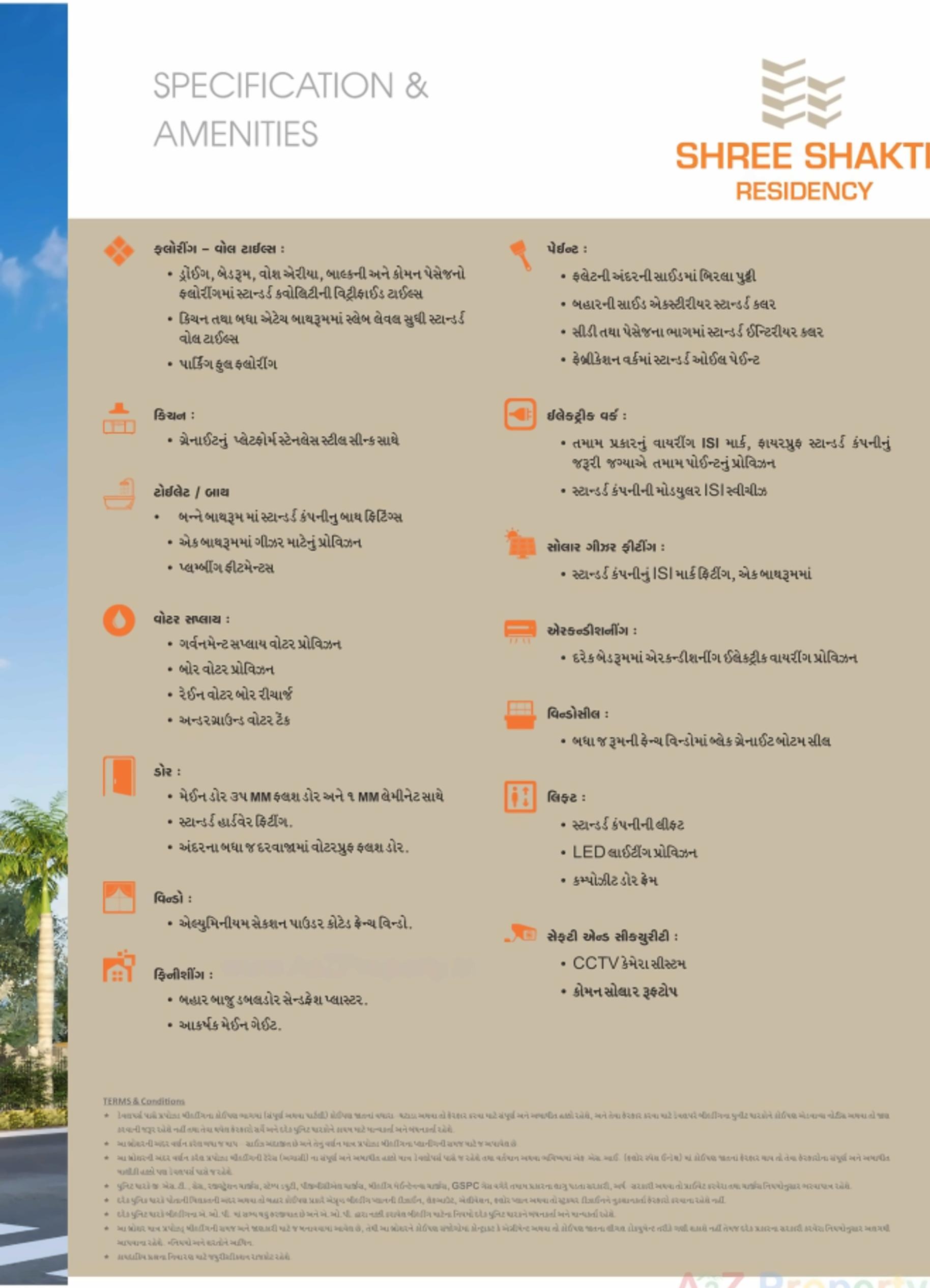  of real estate project Shree Shakti Residency located at Ghanteshwar, Rajkot, Gujarat