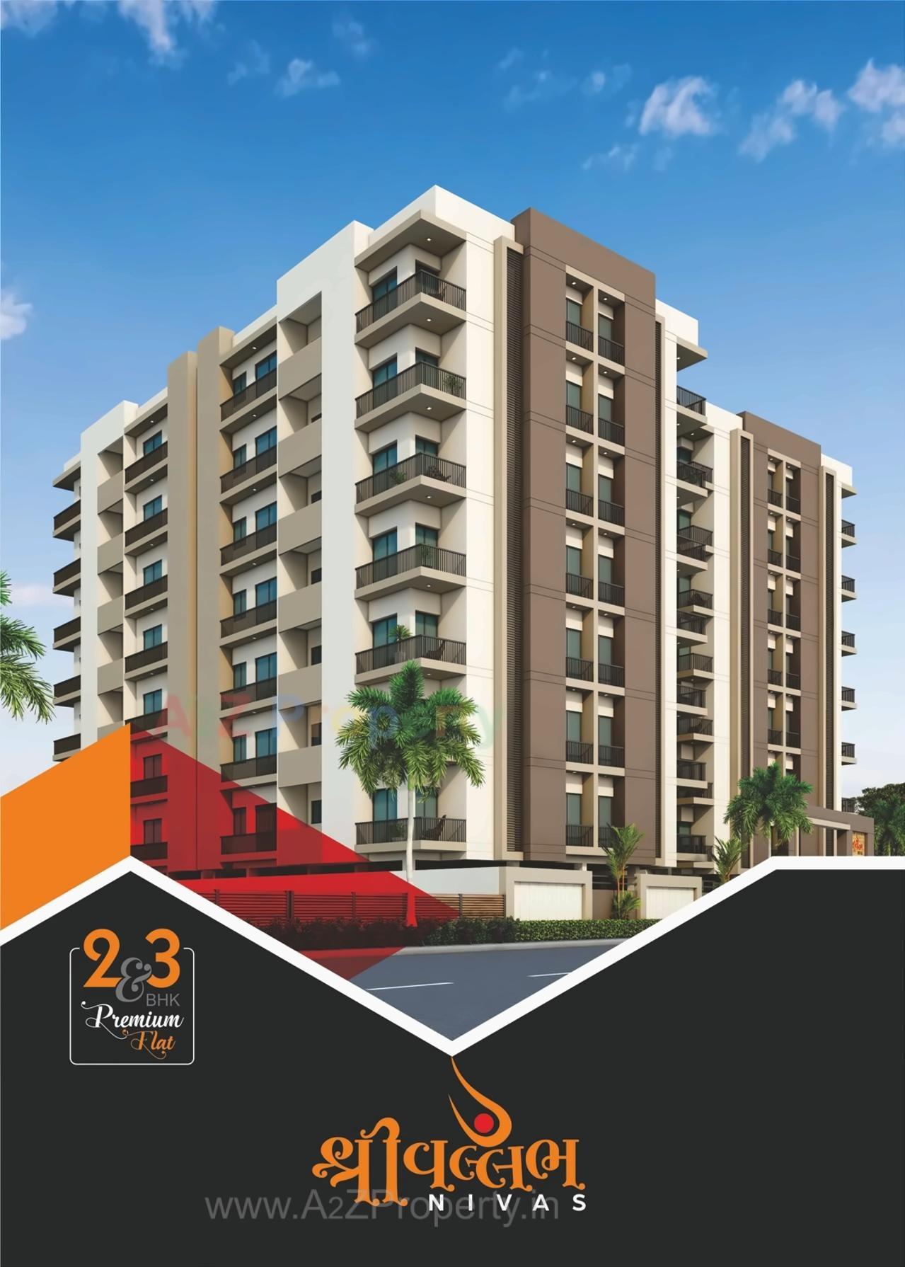 3D Elevation of real estate project Shree Vallabh Nivas located at Rajkot, Rajkot, Gujarat