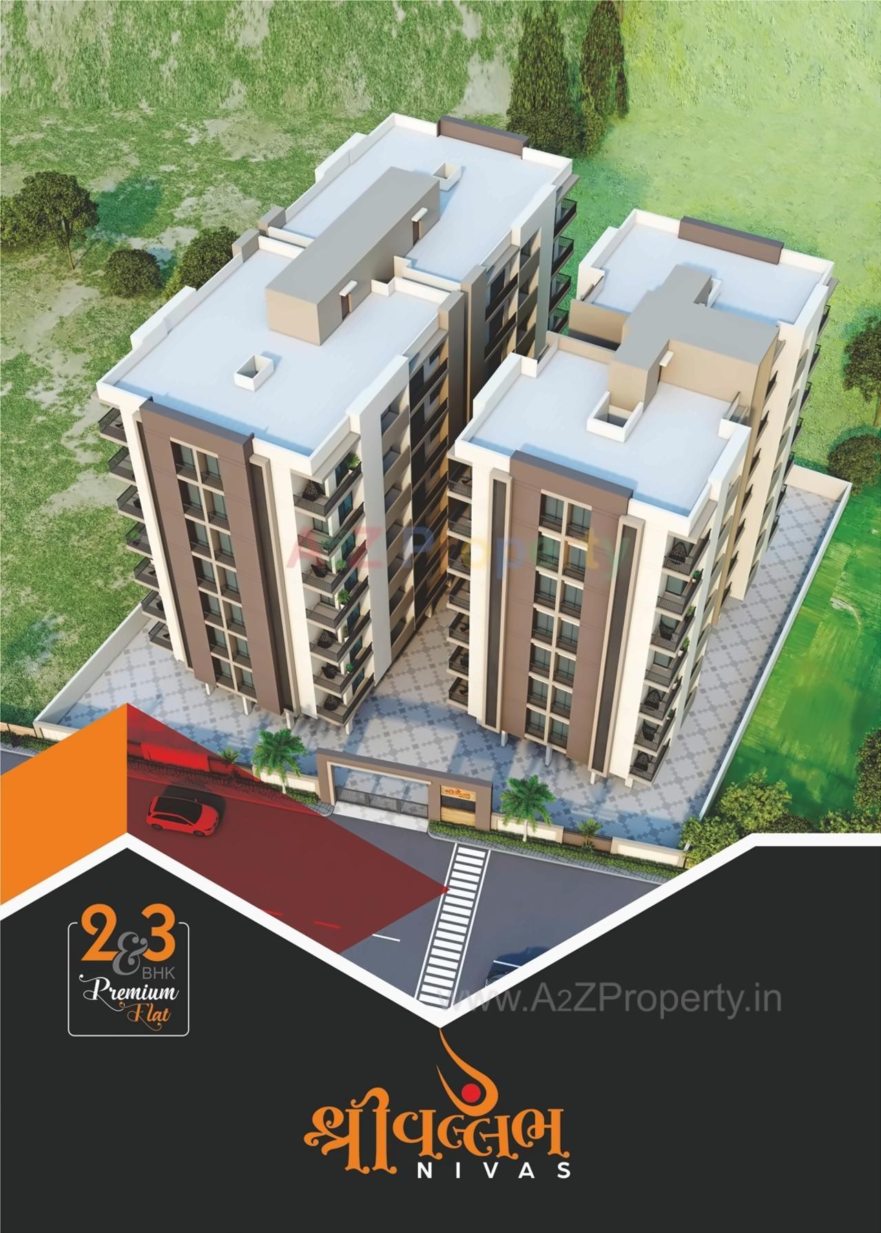 3D Elevation of real estate project Shree Vallabh Nivas located at Rajkot, Rajkot, Gujarat