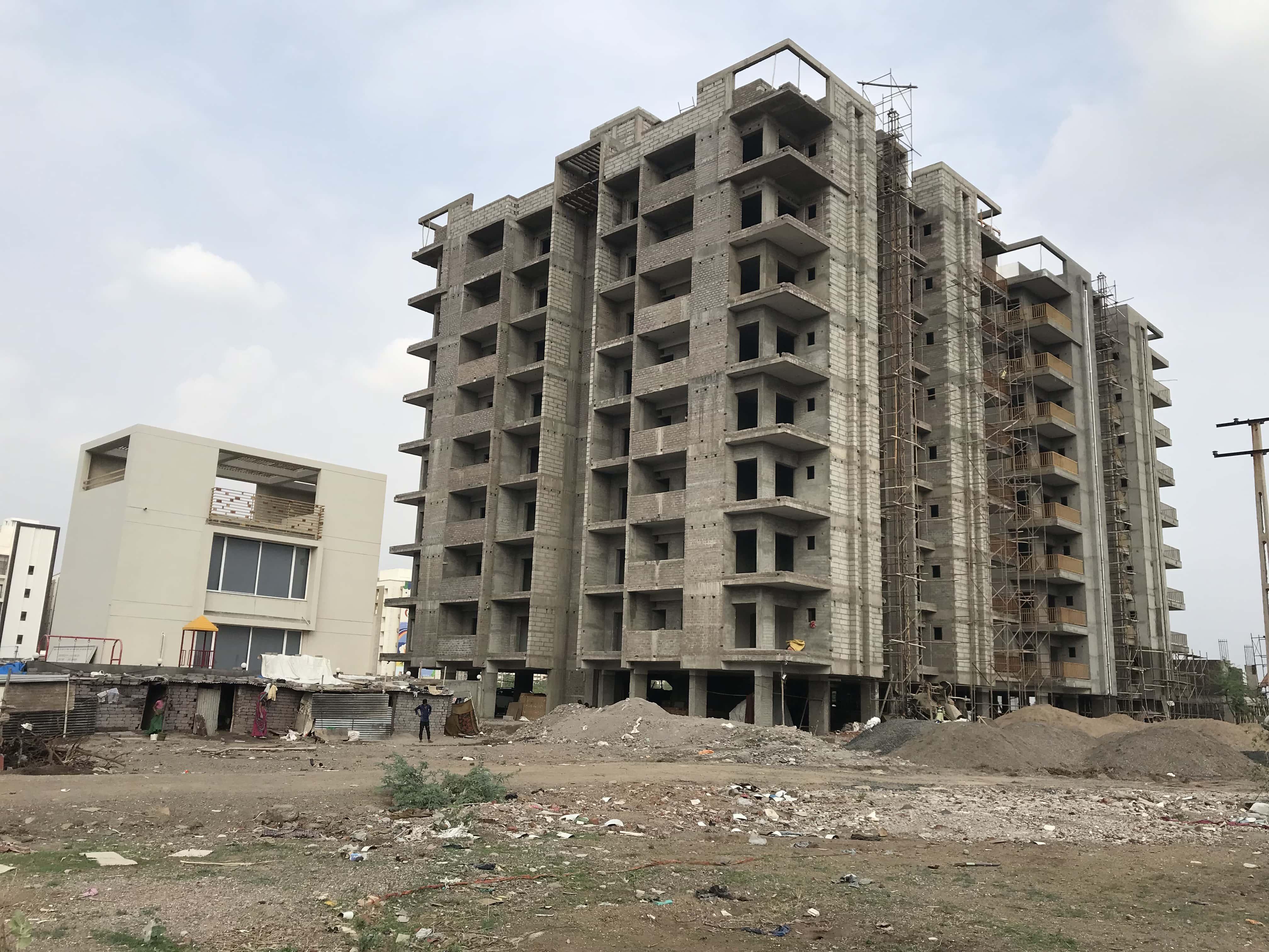 165336_const of real estate project Shree Vallabh Vatika located at Mavdi, Rajkot, Gujarat