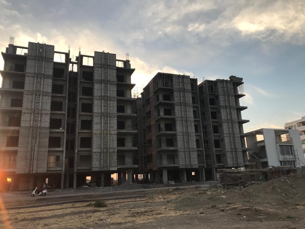 96510_const of real estate project Shree Vallabh Vatika located at Mavdi, Rajkot, Gujarat