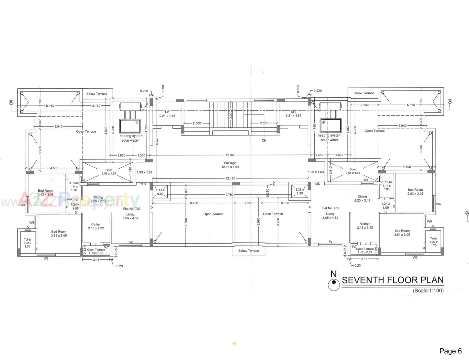 Layout of real estate project Shree Vraj Villa located at Ghanteshwar, Rajkot, Gujarat
