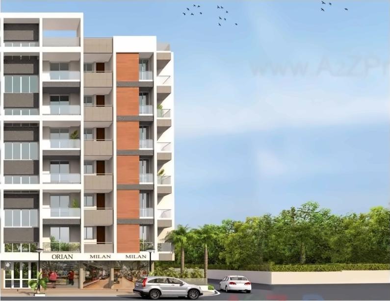 3D Elevation of real estate project Shreeji located at Kothariya, Rajkot, Gujarat