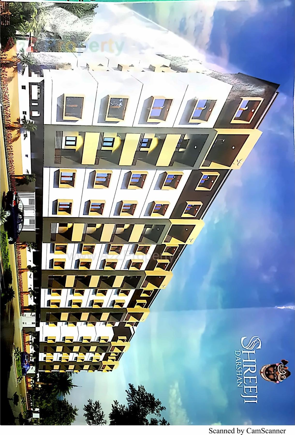 3D Elevation of real estate project Shreeji Darshan located at Madhapar, Rajkot, Gujarat