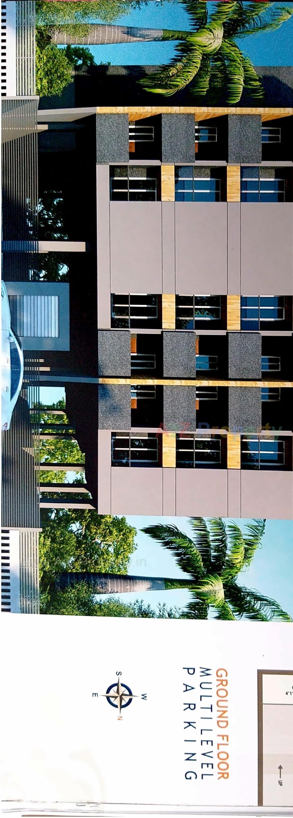 3D Elevation of real estate project Shreeji Darshan located at Rajkot, Rajkot, Gujarat