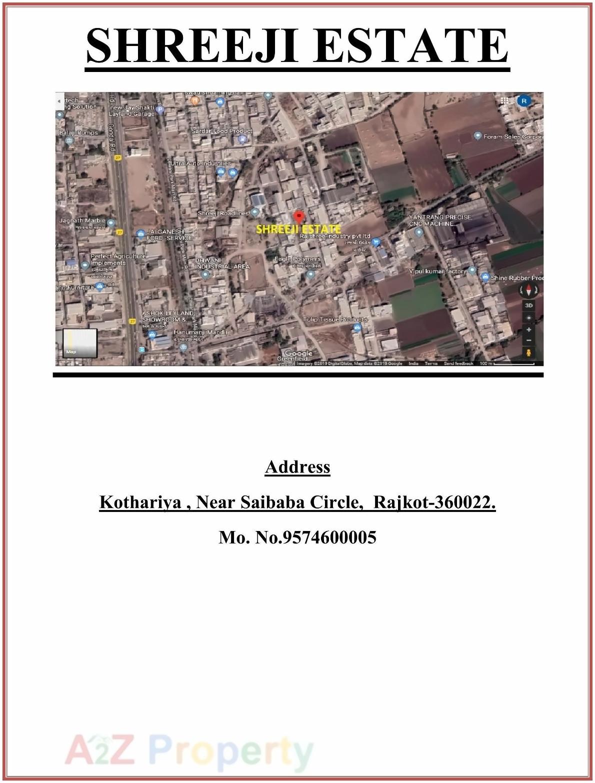  of real estate project Shreeji Estate located at Kotharia, Rajkot, Gujarat