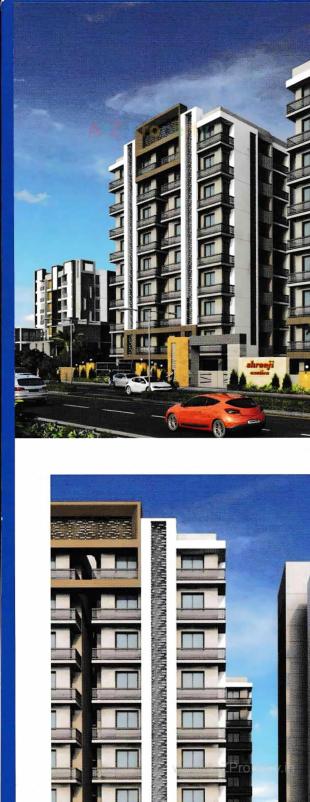 Elevation of real estate project Shreeji Exotica located at Mavdi, Rajkot, Gujarat