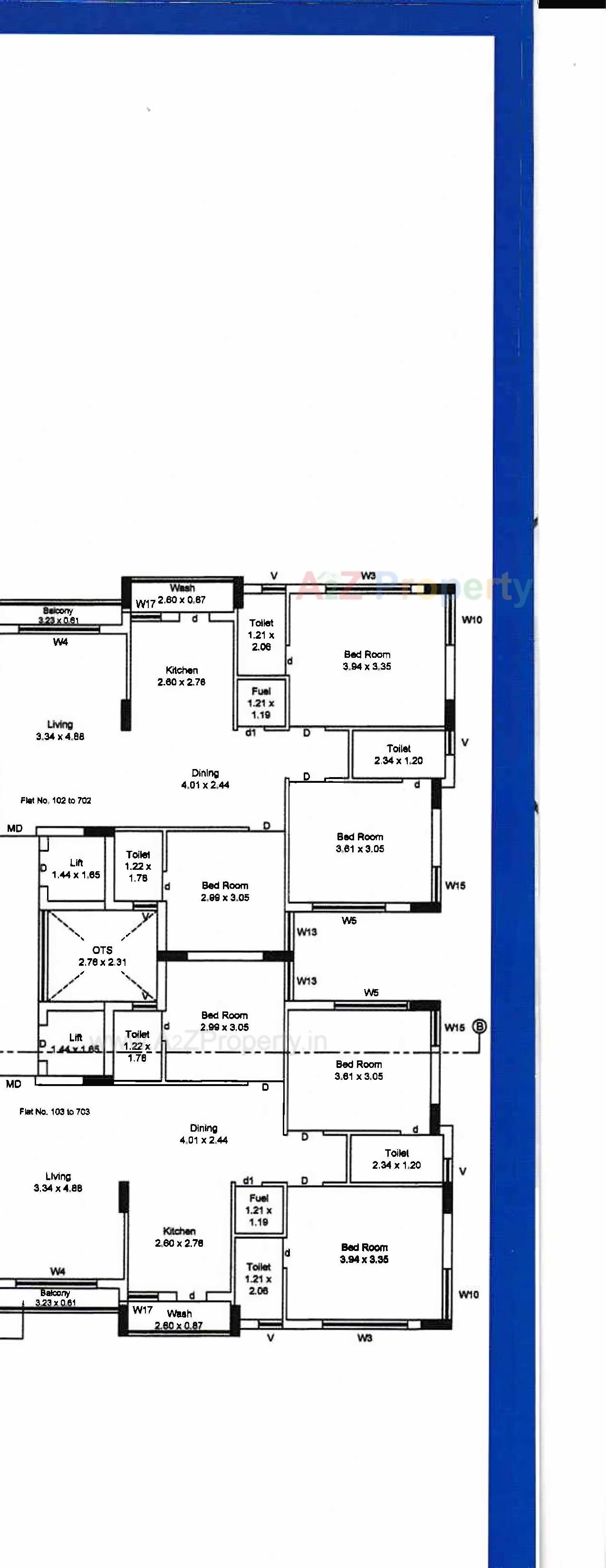 Layout of real estate project Shreeji Exotica located at Mavdi, Rajkot, Gujarat