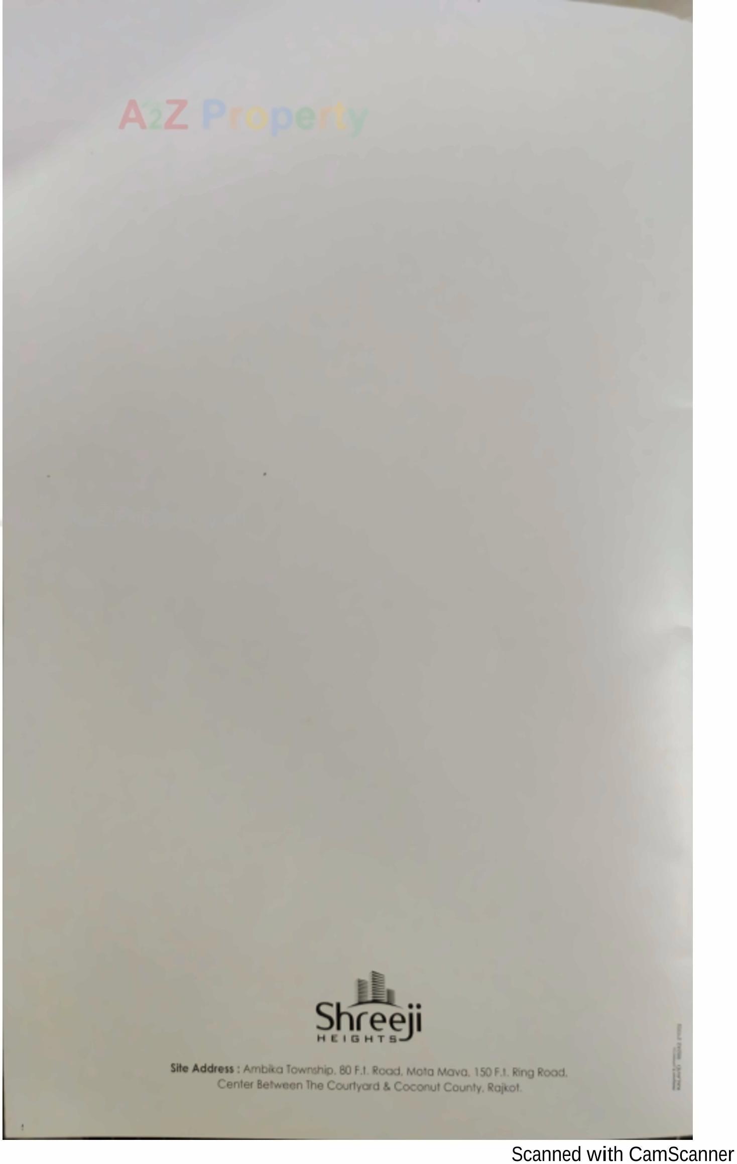  of real estate project Shreeji Heights located at Mavdi, Rajkot, Gujarat