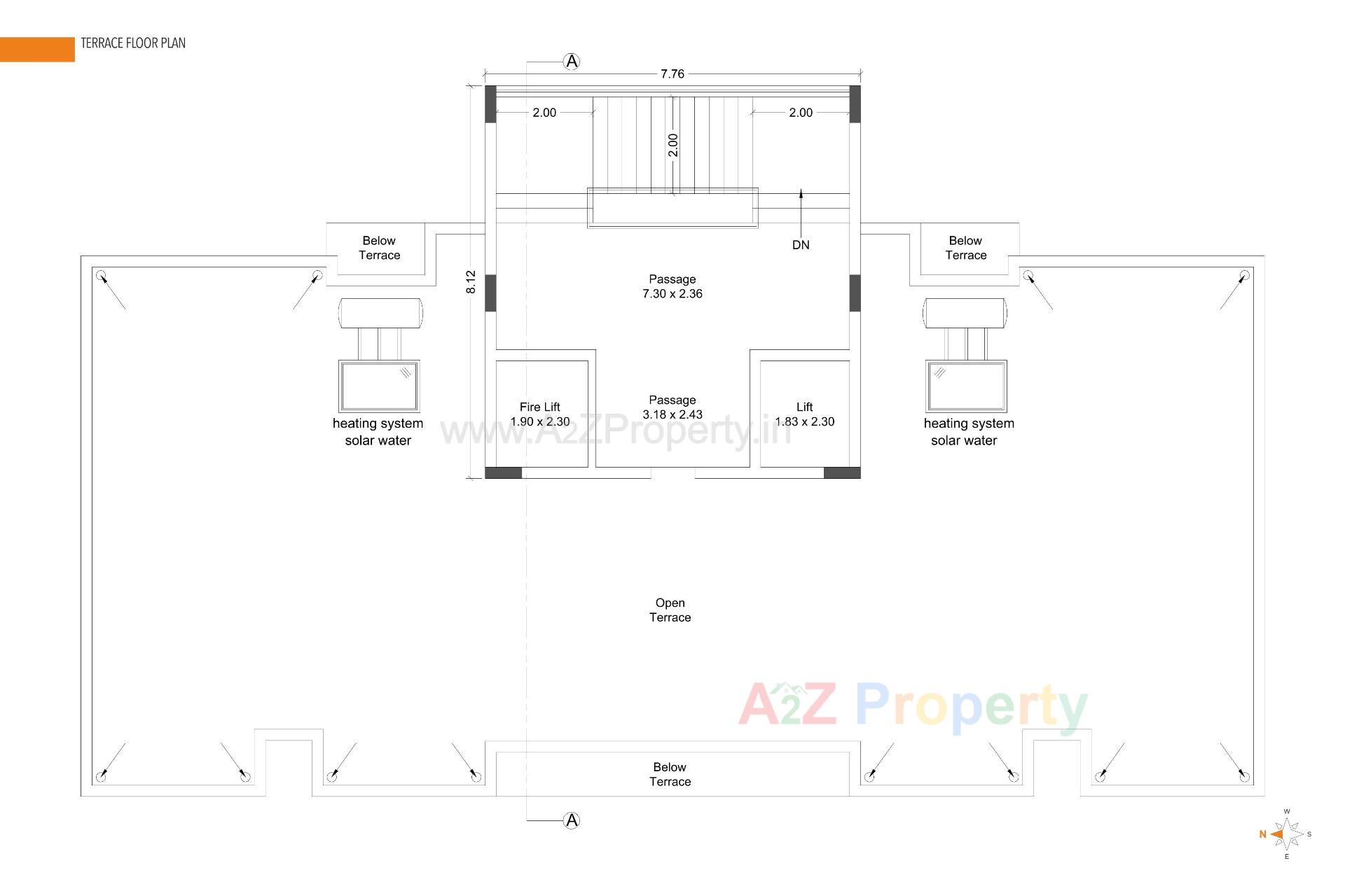  of real estate project Shreeji Twins located at Mavdi, Rajkot, Gujarat