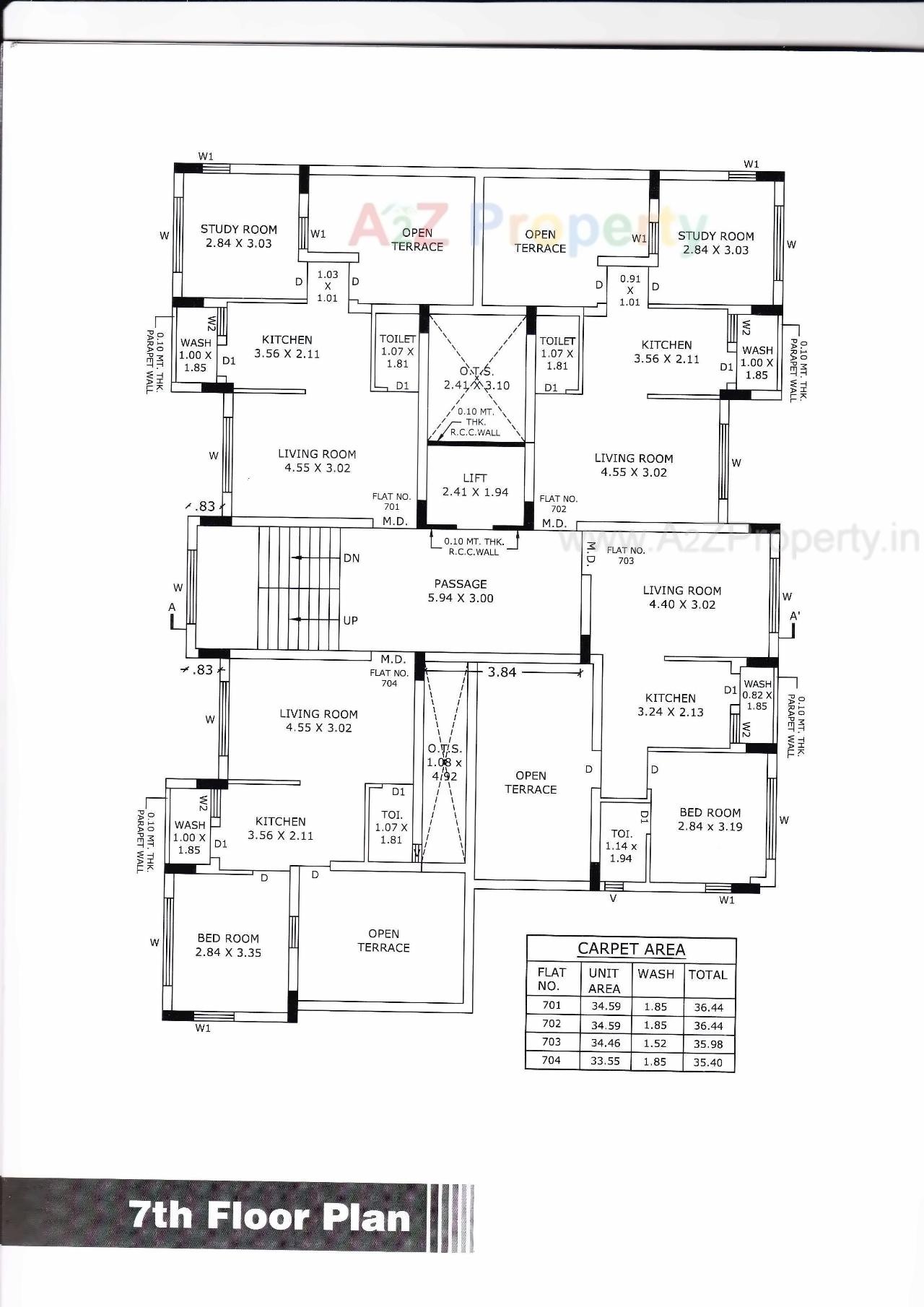 Layout of real estate project Shreemad Palace located at Rajkot, Rajkot, Gujarat