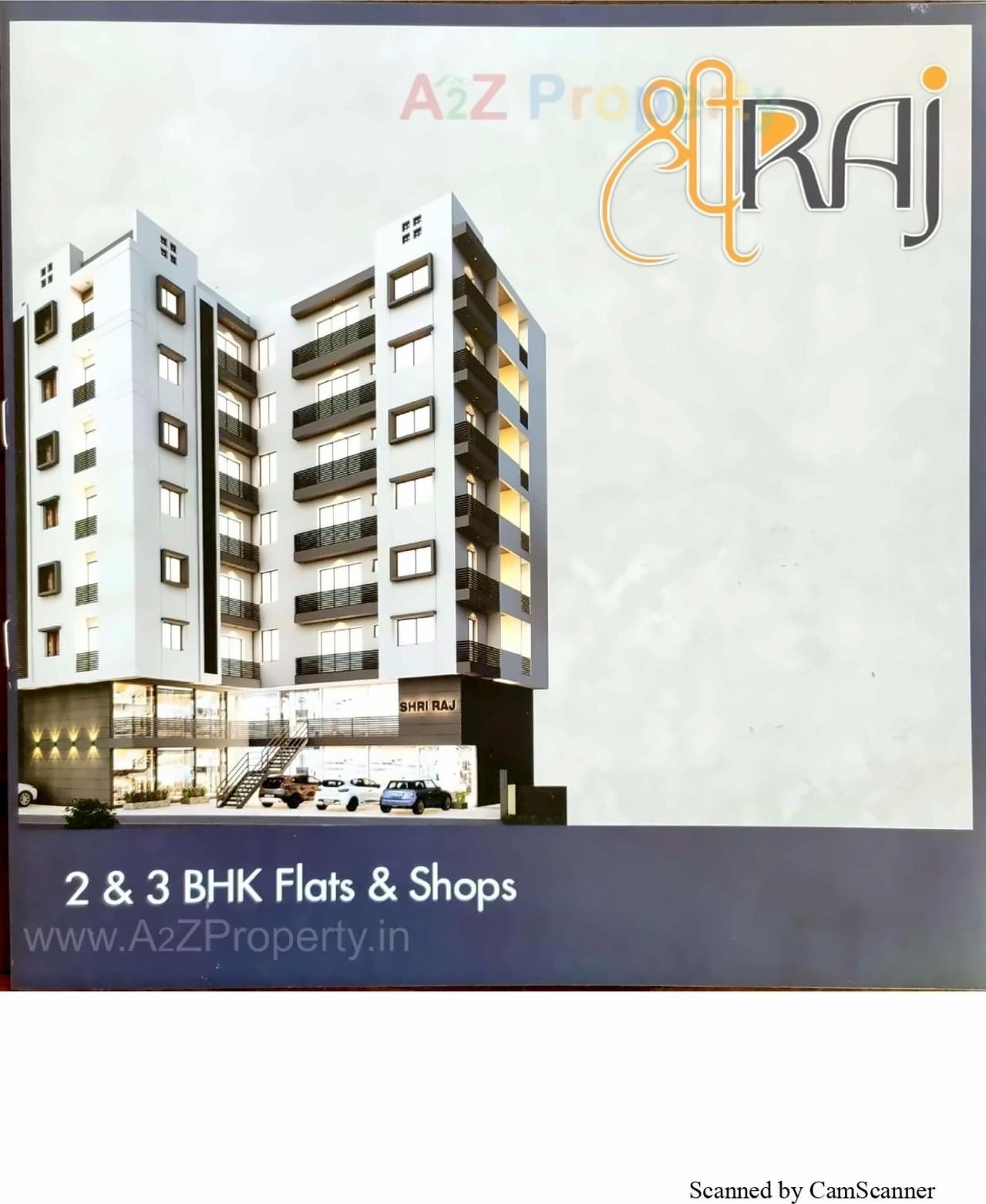 3D Elevation of real estate project Shri Raj located at Mavdi, Rajkot, Gujarat
