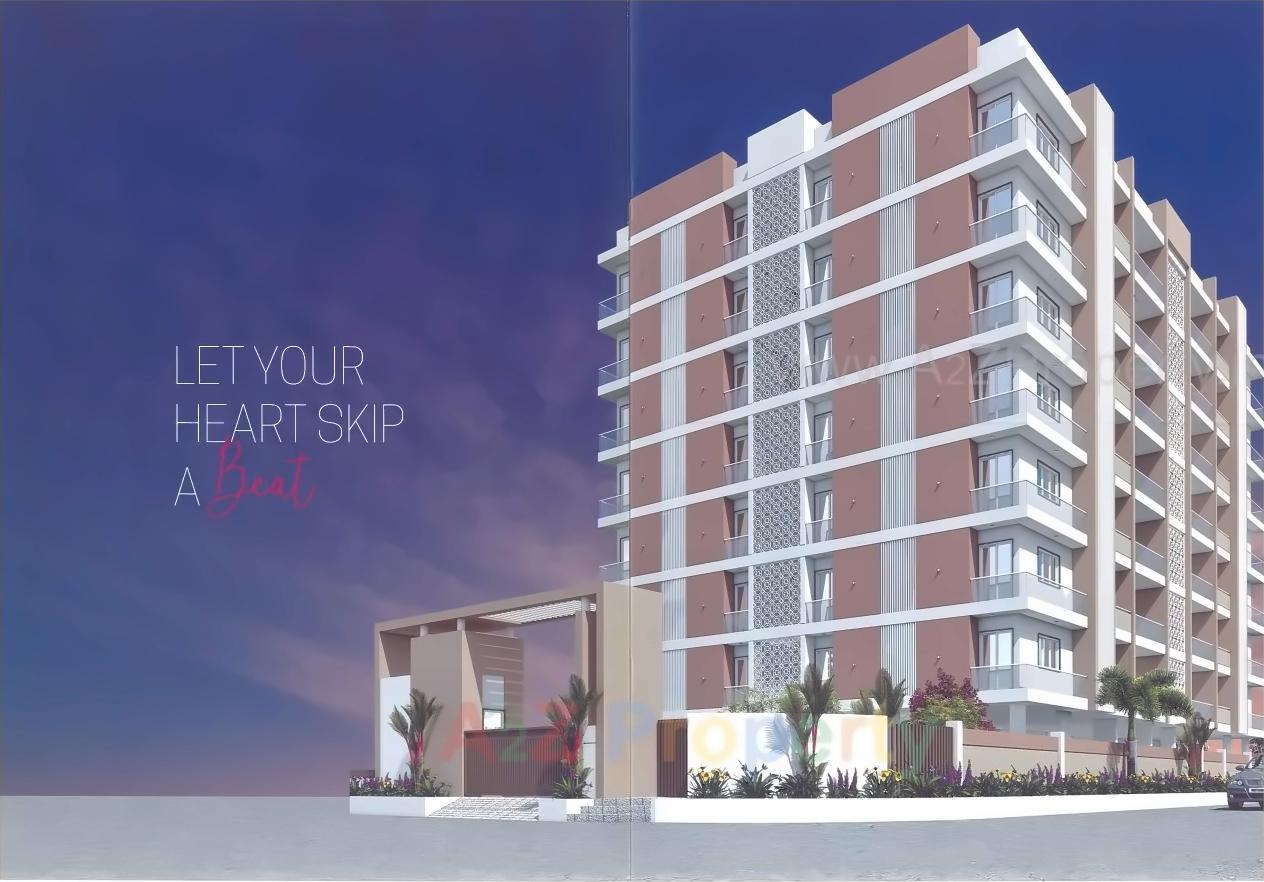 3D Elevation of real estate project Shubh Nivas located at Rajkot, Rajkot, Gujarat