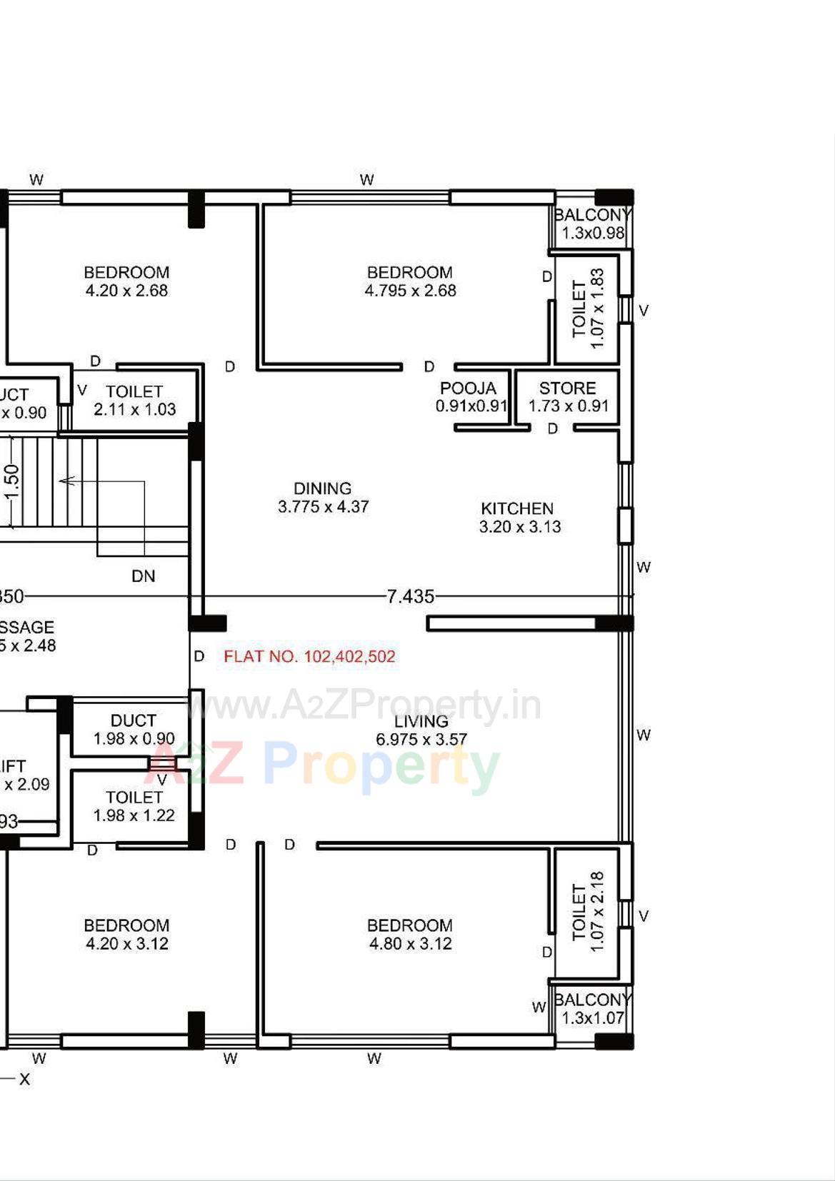 Layout of real estate project Shubham Green located at Raiya, Rajkot, Gujarat