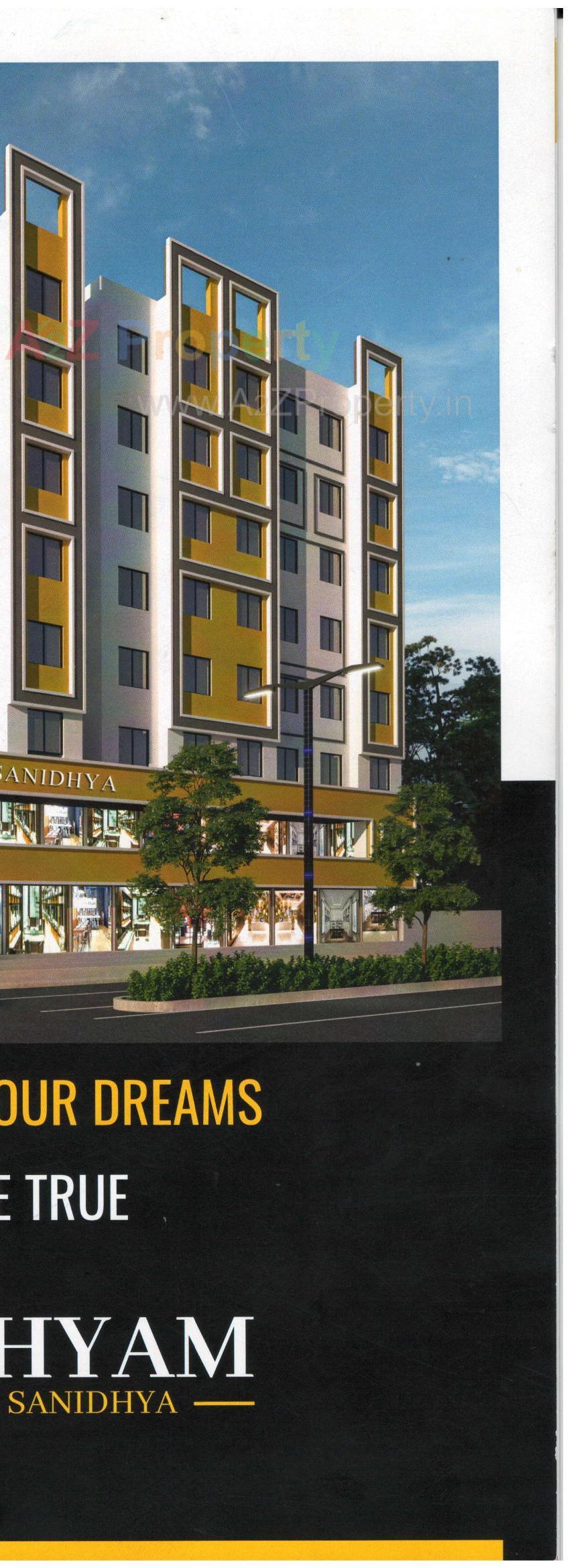 3D Elevation of real estate project Shyam Sanidhya located at Rajkot, Rajkot, Gujarat